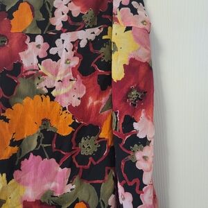 Requirements Floral Women's Skirt - Red, Pink, Yellow